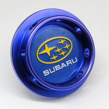 Load image into Gallery viewer, Brand New Subaru Blue Engine Oil Fuel Filler Cap Billet For Subaru