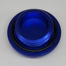 Load image into Gallery viewer, Brand New JK RACING Blue Engine Oil Fuel Filler Cap Billet For Nissan