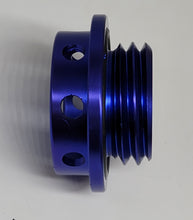 Load image into Gallery viewer, Brand New Momo Blue Engine Oil Fuel Filler Cap Billet For Honda / Acura