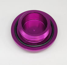 Load image into Gallery viewer, Brand New JK RACING Purple Engine Oil Fuel Filler Cap Billet For Nissan
