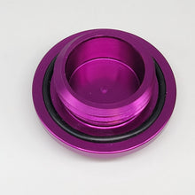 Load image into Gallery viewer, Brand New BLITZ Purple Engine Oil Fuel Filler Cap Billet For Nissan