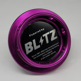 Brand New BLITZ Purple Engine Oil Fuel Filler Cap Billet For Toyota