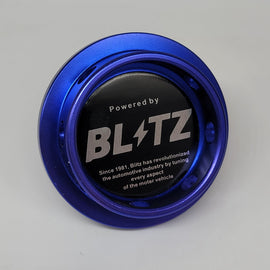Brand New Blitz Blue Engine Oil Fuel Filler Cap Billet For Subaru