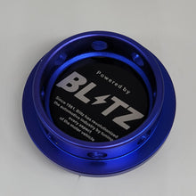 Load image into Gallery viewer, Brand New BLITZ Blue Engine Oil Fuel Filler Cap Billet For Nissan