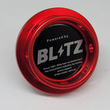 Brand New BLITZ Red Engine Oil Fuel Filler Cap Billet For Toyota