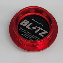 Load image into Gallery viewer, Brand New Blitz Red Engine Oil Fuel Filler Cap Billet For Subaru