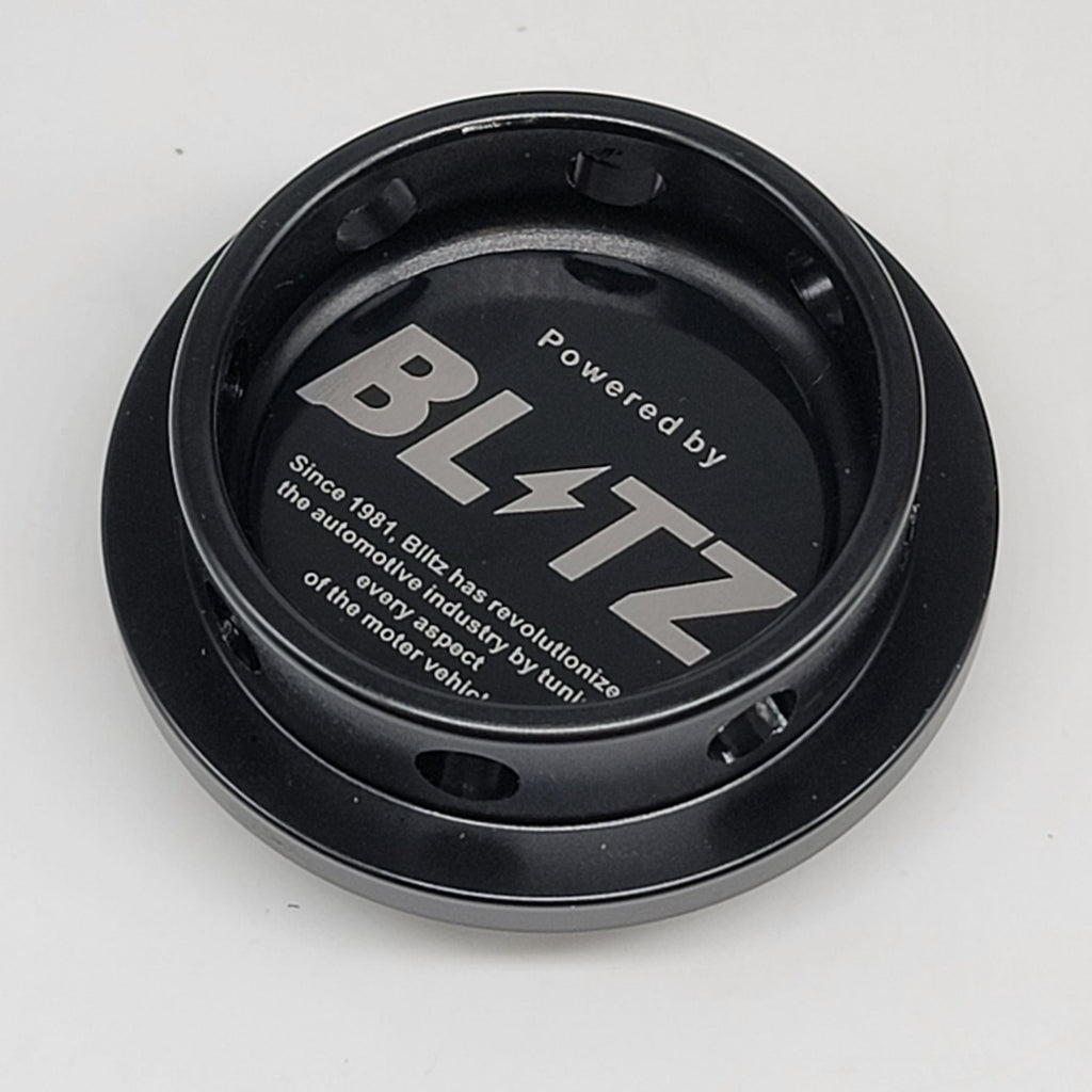 Brand New Blitz Black Engine Oil Fuel Filler Cap Billet For Subaru