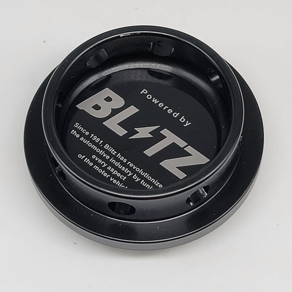Brand New BLITZ Black Engine Oil Fuel Filler Cap Billet For Toyota