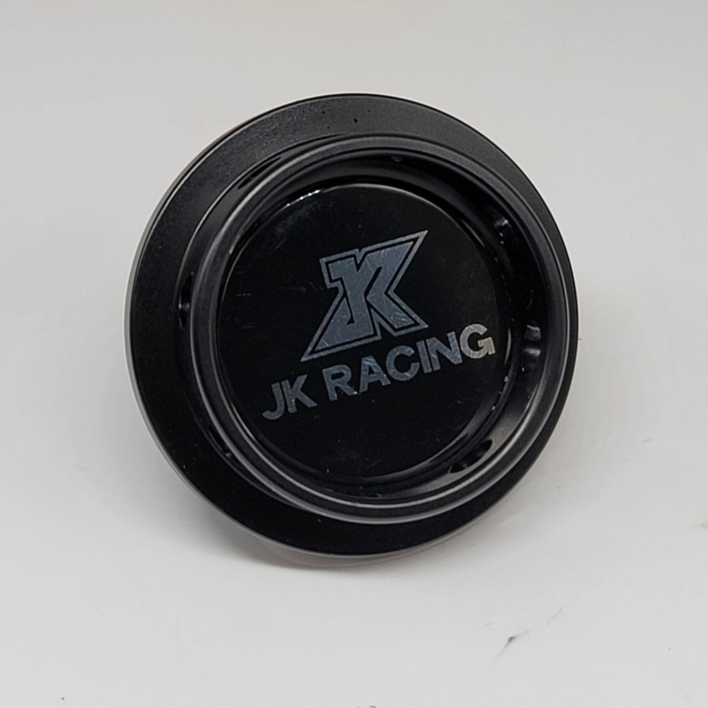 Brand New JK RACING Black Engine Oil Fuel Filler Cap Billet For Honda / Acura