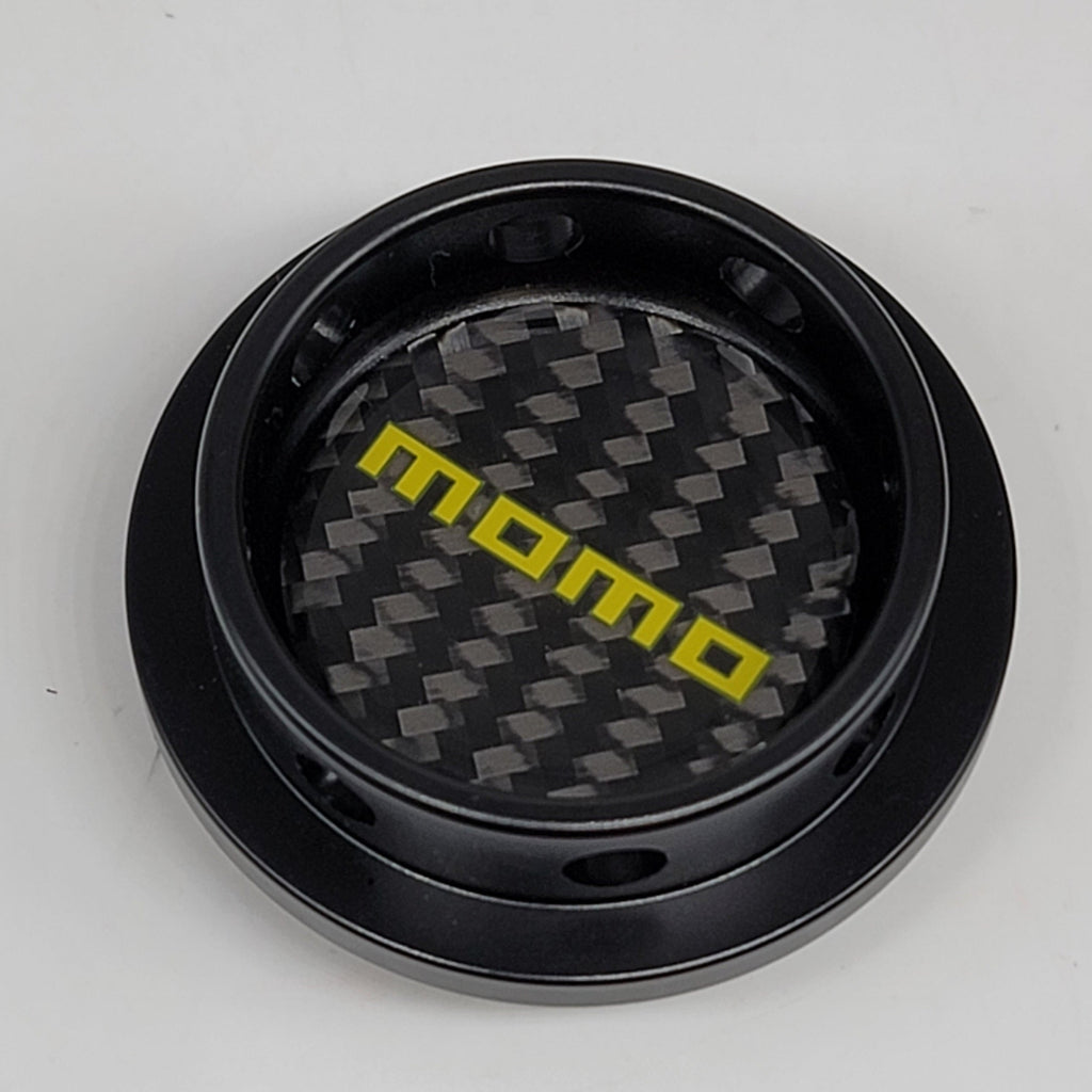Brand New Momo Black Engine Oil Fuel Filler Cap Billet For Subaru