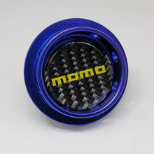 Load image into Gallery viewer, Brand New Momo Blue Engine Oil Fuel Filler Cap Billet For Honda / Acura