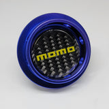 Brand New Momo Blue Engine Oil Fuel Filler Cap Billet For Honda / Acura
