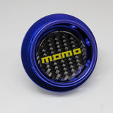 Brand New Momo Blue Engine Oil Fuel Filler Cap Billet For Subaru