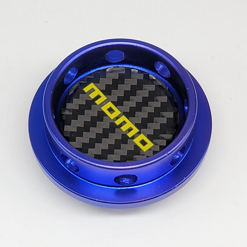 Brand New Momo Blue Engine Oil Fuel Filler Cap Billet For Honda / Acura