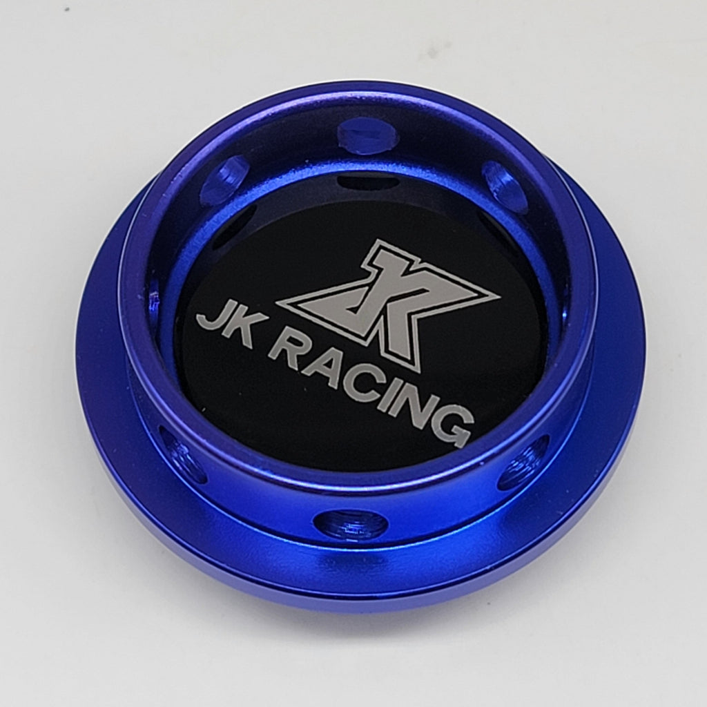 Brand New JK RACING Blue Engine Oil Fuel Filler Cap Billet For Honda / Acura