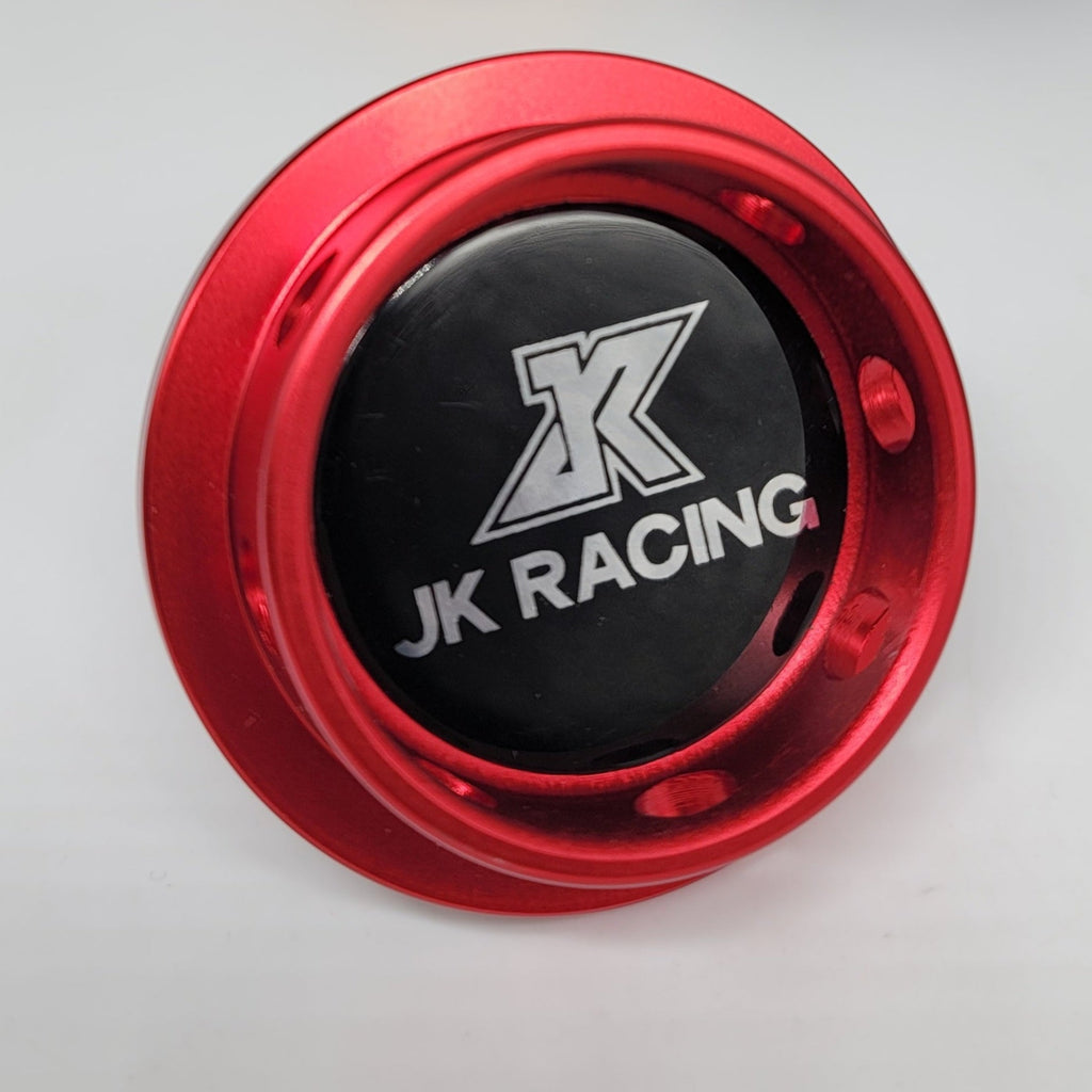 Brand New JK RACING Red Engine Oil Fuel Filler Cap Billet For Honda / Acura