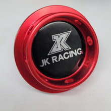 Load image into Gallery viewer, Brand New JK RACING Red Engine Oil Fuel Filler Cap Billet For Nissan