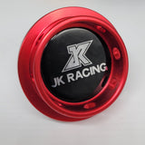 Brand New JK RACING Red Engine Oil Fuel Filler Cap Billet For Toyota
