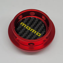 Load image into Gallery viewer, Brand New MOMO Red Engine Oil Fuel Filler Cap Billet For Honda / Acura