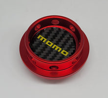 Load image into Gallery viewer, Brand New Momo Red Engine Oil Fuel Filler Cap Billet For Nissan