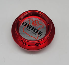 Brand New Bride Red Engine Oil Fuel Filler Cap Billet For Honda / Acura