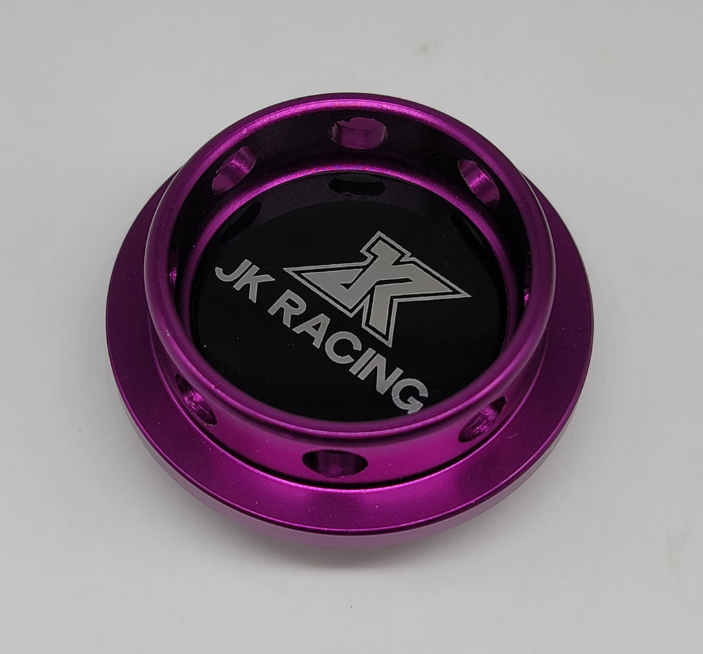 Brand New JK RACING Purple Engine Oil Fuel Filler Cap Billet For Honda / Acura