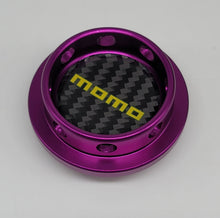 Load image into Gallery viewer, Brand New Momo Purple Engine Oil Fuel Filler Cap Billet For Honda / Acura