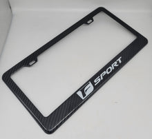 Load image into Gallery viewer, Brand New 1PCS LEXUS F-SPORT 100% Real Carbon Fiber License Plate Frame Tag Cover Original 3K With Free Caps