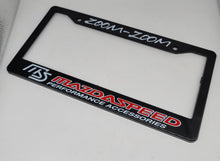 Load image into Gallery viewer, Brand New Universal 1PCS MAZDASPEED ABS Plastic Black License Plate Frame Cover
