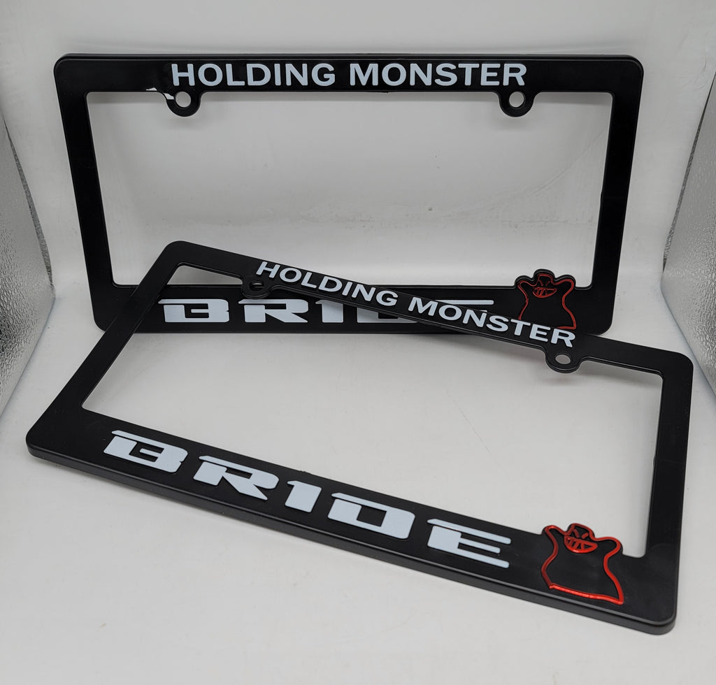 Bride Racing License Plate Frame