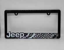 Load image into Gallery viewer, Brand New Universal 1PCS JEEP ABS Plastic Black License Plate Frame Cover
