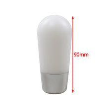 Load image into Gallery viewer, Brand New Universal JDM Duracon White-Silver Manual Racing Gear Stick Shift Knob Shifter M8 M10 M12