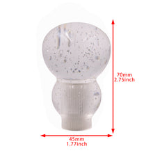 Load image into Gallery viewer, BRAND NEW JDM UNIVERSAL GOURD Glitter Clear Manual Car Racing Gear Shift Knob Shifter M8 M10 M12