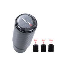 Load image into Gallery viewer, Brand New Universal NISMO Black Real Carbon Fiber Racing Gear Stick Shift Knob For MT Manual M12 M10 M8