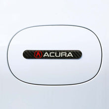 Load image into Gallery viewer, Brand New 4PCS Acura Real Carbon Fiber Black Car Trunk Side Fenders Door Badge Scratch Guard Sticker