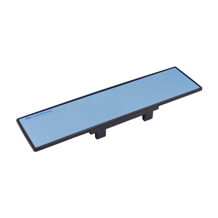 Brand New Broadway 300mm Wide Flat Car Truck Van Clip On Rear View Mirror Universal Blue Lense