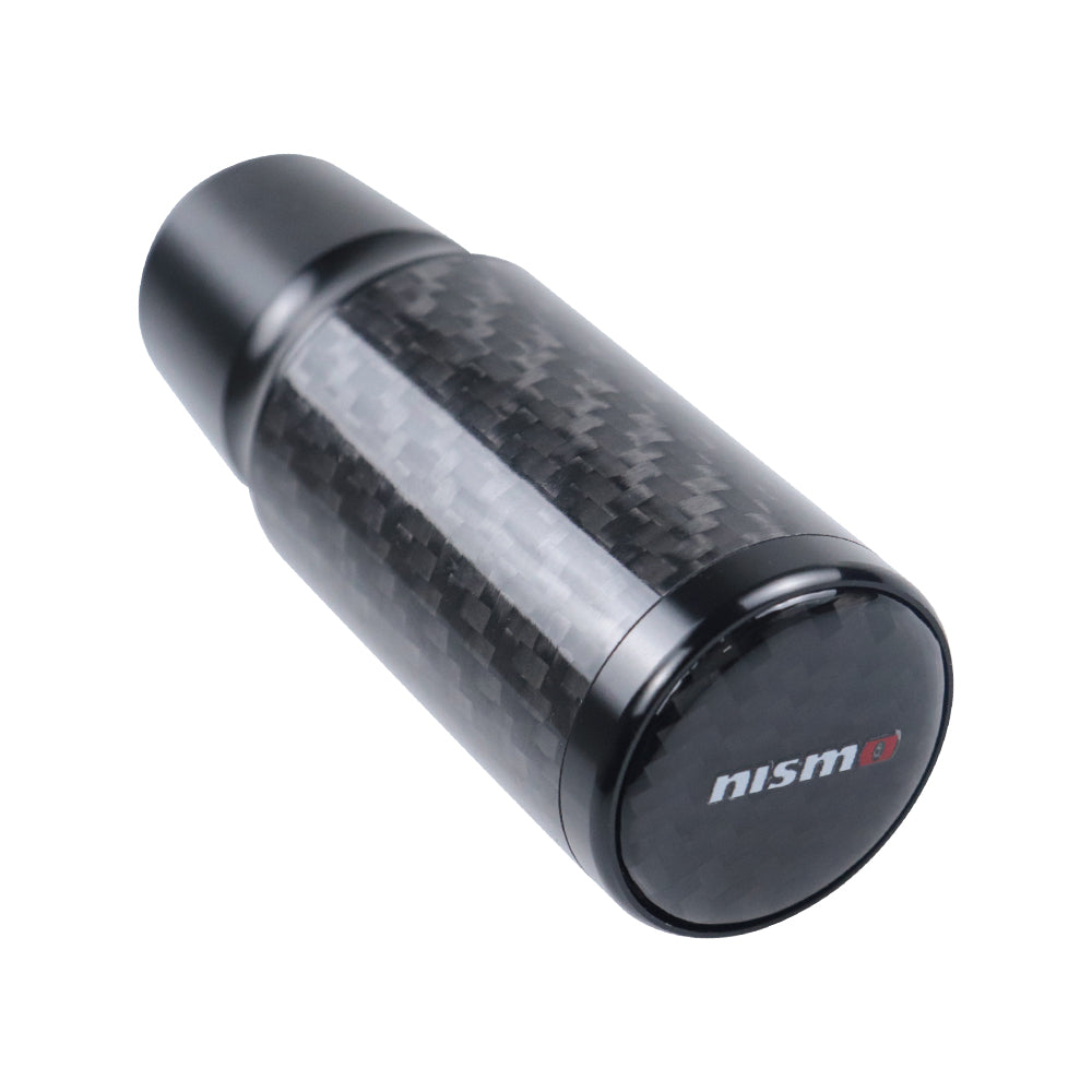 Brand New Universal NISMO Black Real Carbon Fiber Racing Gear Stick Shift Knob For MT Manual M12 M10 M8