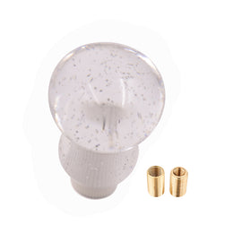 BRAND NEW JDM UNIVERSAL GOURD Glitter Clear Manual Car Racing Gear Shift Knob Shifter M8 M10 M12