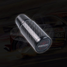 Load image into Gallery viewer, Brand New Universal Bride Black Real Carbon Fiber Racing Gear Stick Shift Knob For MT Manual M12 M10 M8