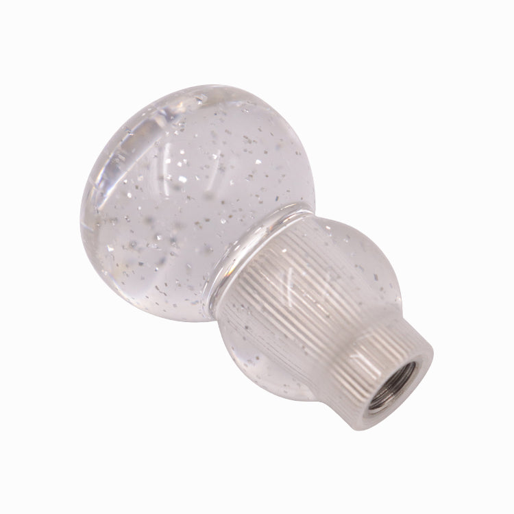 BRAND NEW JDM UNIVERSAL GOURD Glitter Clear Manual Car Racing Gear Shift Knob Shifter M8 M10 M12