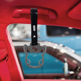 Brand New Pikachu Black JDM TSURIKAWA Ring Subway Train Bus Handle Strap Charm Drift