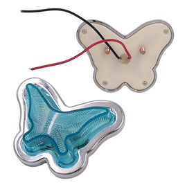 BRAND NEW 2PCS Blue Butterfly Shaped Side Marker / Accessory / Led Light / Turn Signal
