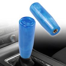 Load image into Gallery viewer, Brand New 12CM Universal Pearl Long Blue Stick Manual Car Gear Shift Knob Shifter M8 M10 M12