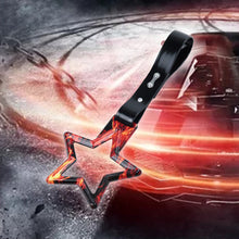 Load image into Gallery viewer, Brand New Star Handle Black JDM TSURIKAWA Ring Subway Train Bus Handle Strap Charm Drift
