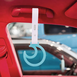 Brand New Moon Teal Glows in Dark JDM TSURIKAWA Ring Subway Train Bus Handle Strap Charm Drift