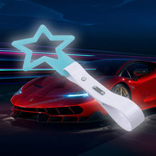 Load image into Gallery viewer, Brand New Star Teal Glows In The Dark JDM TSURIKAWA Subway Bus Handle Strap Charm Drift