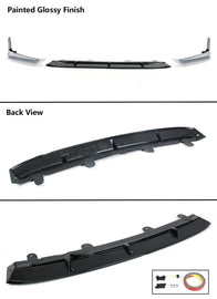 BRAND NEW 3PCS 2018-2020 Honda Accord Yofer Lunar Silver Metallic Front Bumper Lip Splitter Kit