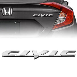 Brand New Honda Civic Sedan & Coupe 2006-2011 Trunk Rear Chrome Badge Emblem