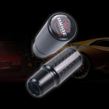Load image into Gallery viewer, Brand New Universal Bride Black Real Carbon Fiber Racing Gear Stick Shift Knob For MT Manual M12 M10 M8
