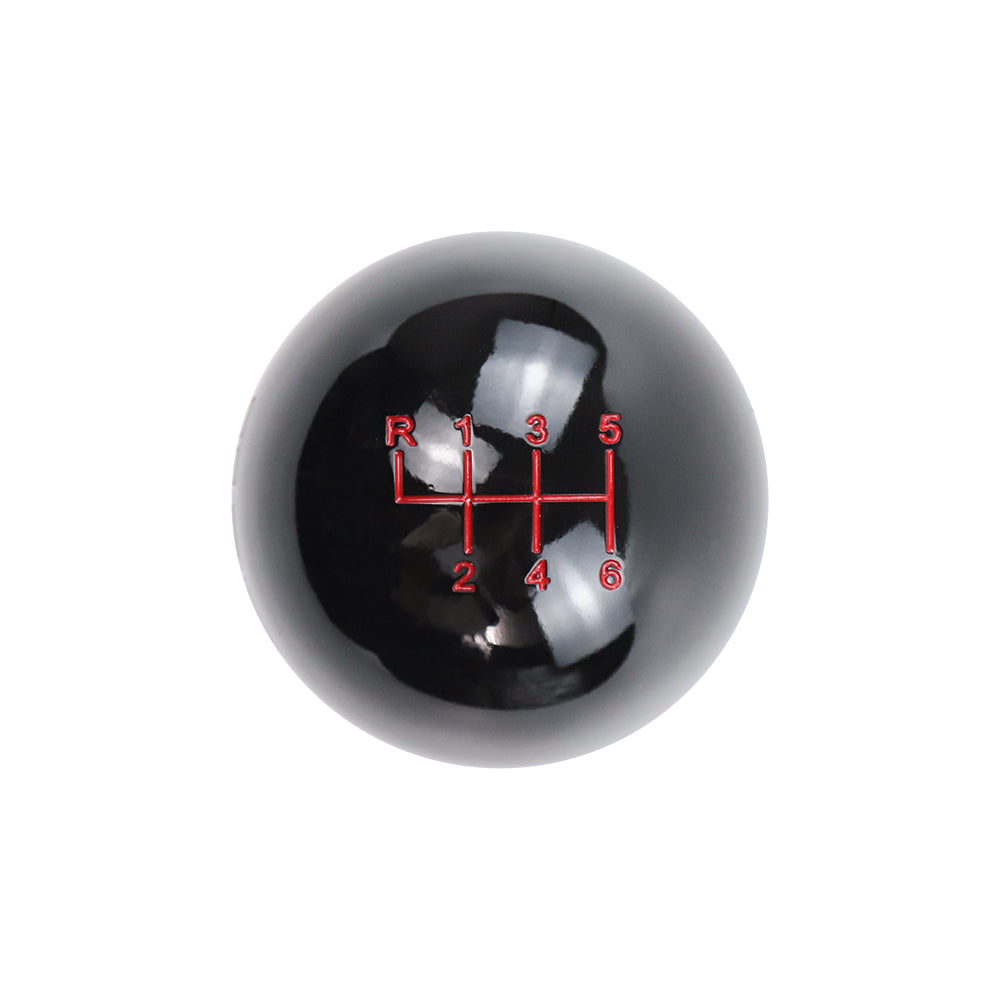 Brand New TRD Black Ball Round Shift knob 6 Speed For TOYOTA with M12 x 1.25 Adapter